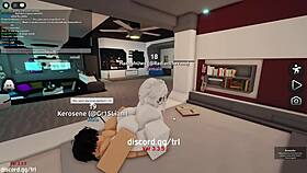 I let myself get fucked and filled up by a horny man on a roblox condo game