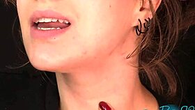 I whisper dirty talk to guide your jerk off with my natural tits