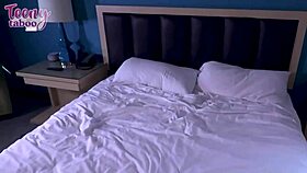 red head nadia noja practices cowgirl skills