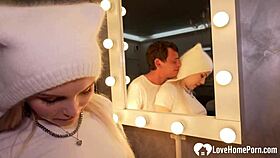 Step dad cheers me up with hard cock after my breakup