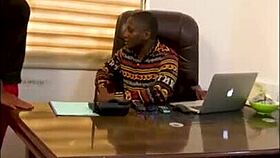 Big Ass Mama Fucks To Get Job