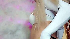 hermosa transexual blanca nieves in crossdressing