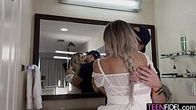 Busty Blonde Gets Face Fucked Hard - Gracie Gates