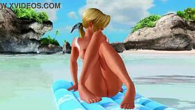 Tanned Nude Beauty In Panties Gets Intensely Fucked