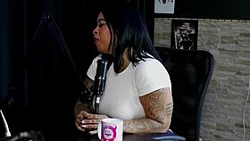 Marcelly mello in sheer red gets dominated