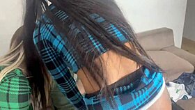 First time swapping couples with two young guys and girls, it's so delicious! 😍