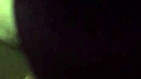 Redhead sucking big black cock, draining every last drop