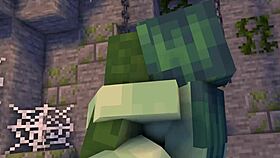 Go Deep In The Cave Minecraft Animation