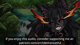 the hellhound girl dominates you in this intense asmr session