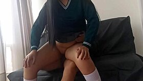 I hope I didn't get her pregnant, I recorded homemade sex with my school girlfriend