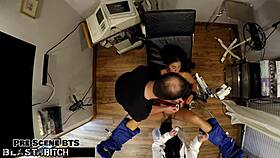 Jasmine Rose's bush gets blasted with cum in hospital scene