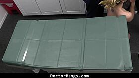 Nurse Ophelia Kaan assists doctor in cum-drenched fertility checkup