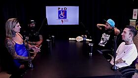 he takes pleasure from women in sheer red lingerie