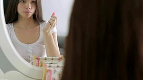 Angelica wrecks her BFF's tiny cunt!