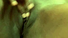 cheating girlfriend masturbates and rides boyfriends friend big nigerian dick