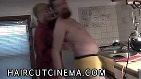 At haircut cinema, haircuts serve as female domination tools