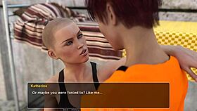 lets play prison life part 2 with shaved redhead in group anal
