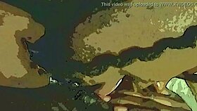 Dildo Tongue Tag Team With Wet Pussy