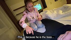 i fucked my boss while he talked on the phone with his wife