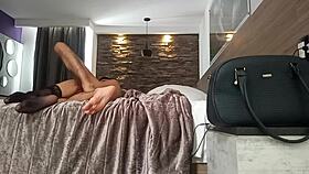 Latina teen with tattoo fucks her ex passionately