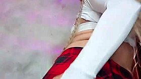 hermosa transexual blanca nieves in crossdressing