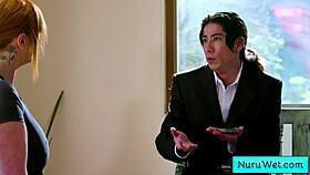 Big Tit Blonde Explains Nuru Massage