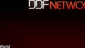 russian beauty using big banana on herself