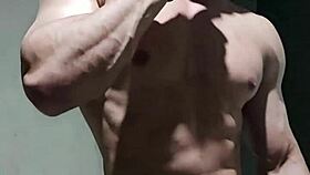 Strong Muscular Man Subscribes To Channel