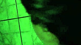 The slutty prostitute gives a blowjob.