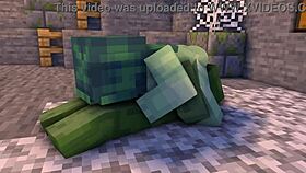 Go Deep In The Cave Minecraft Animation