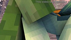 Go Deep In The Cave Minecraft Animation