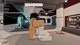 I let myself get fucked and filled up by a horny man on a roblox condo game