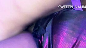 Ebony Woman Gets Fucked By Big Black Cock With His Horse Dick, Screaming In Passion, Please Subscribe To Red Sheer