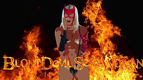 Hot milf is showing off in the store fitting room