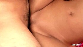 Petite ballerina seduced in creampie group sex