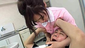 Japanese Female Dentist Seduces Older Client For Rough Fuck At Work In Uncensored Jav Porn