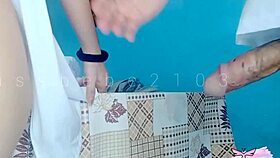 Nurse feels horny during breaktime sex