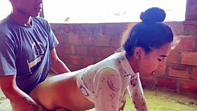 Colombian Licking Sex On Terrace