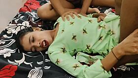 komal and neha, furious threesome in dorm