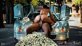 a bad ass redbone and a bad ass hypercar