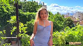 chloé sublime blonde wants a big cock for her ass