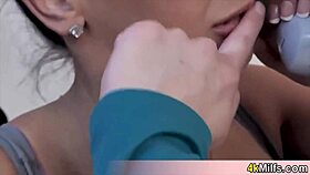 The New Secretary Versus The Boss Lady In An Epic Pussy Licking Battle