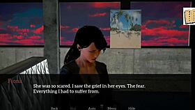 Playing games with new friends at home