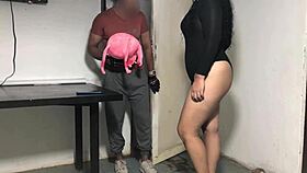 Delivery Guy Meets Curvy Woman