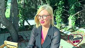 I love playing with my big tits and a cock