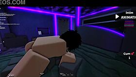 Breeding Goth Slut In Roblox Condo