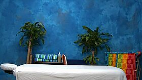 Sexy massage leads to intense fucking action