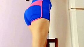 chava mexicana gets fucked by her pervert neighbor the bastard records everything he saw her in micro shorts and couldn't hold back real homemade 😈