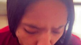 Amateur Couple Enjoys Neighbor's Huge Cock Deeply