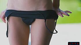 perfect milf gloria sol outdoor striptease and show off